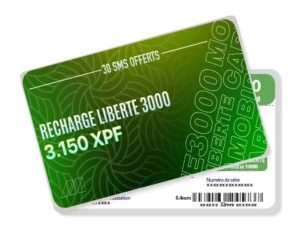 recharge liberté 3000