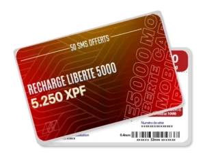 recharge liberté 5000